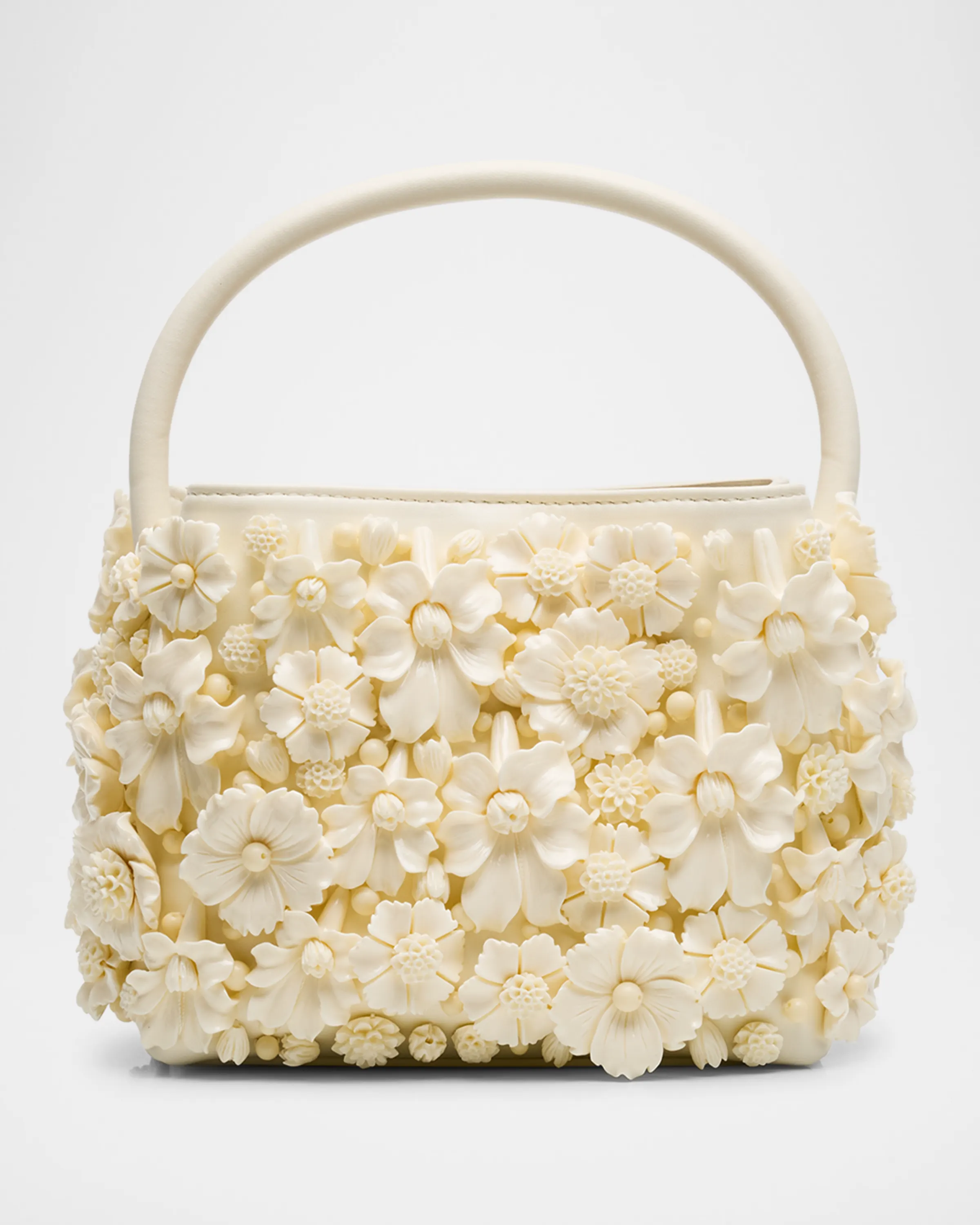 Solene Mini Floral Top-Handle Bag