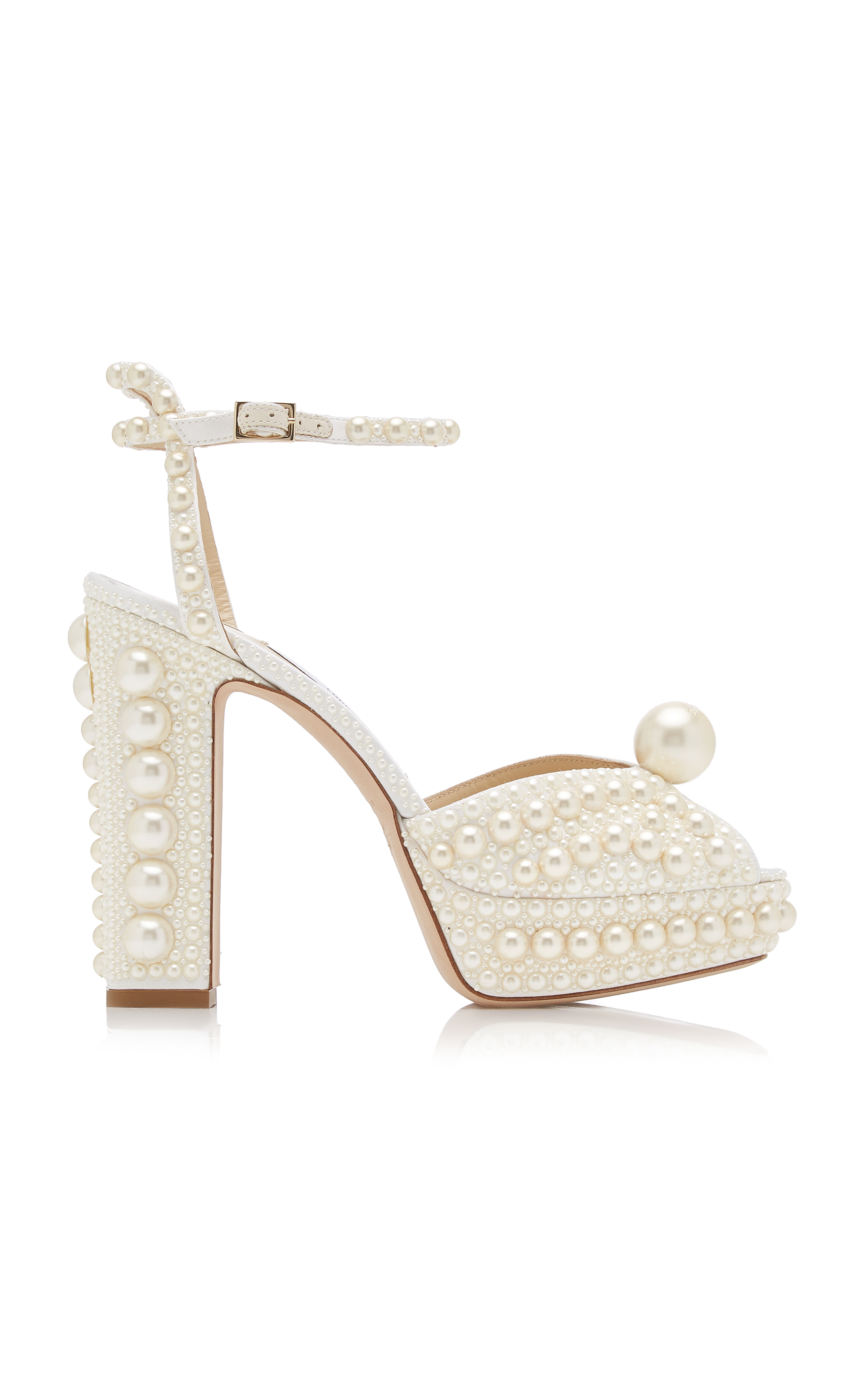 Sacaria Pearl Platform Sandals